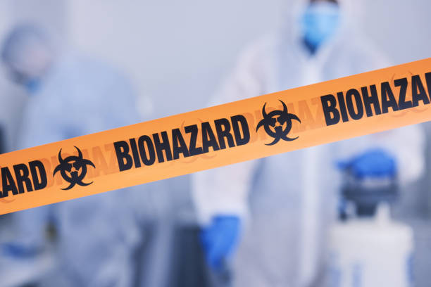 Professional Biohazard Cleanup technician working in Logan, IA